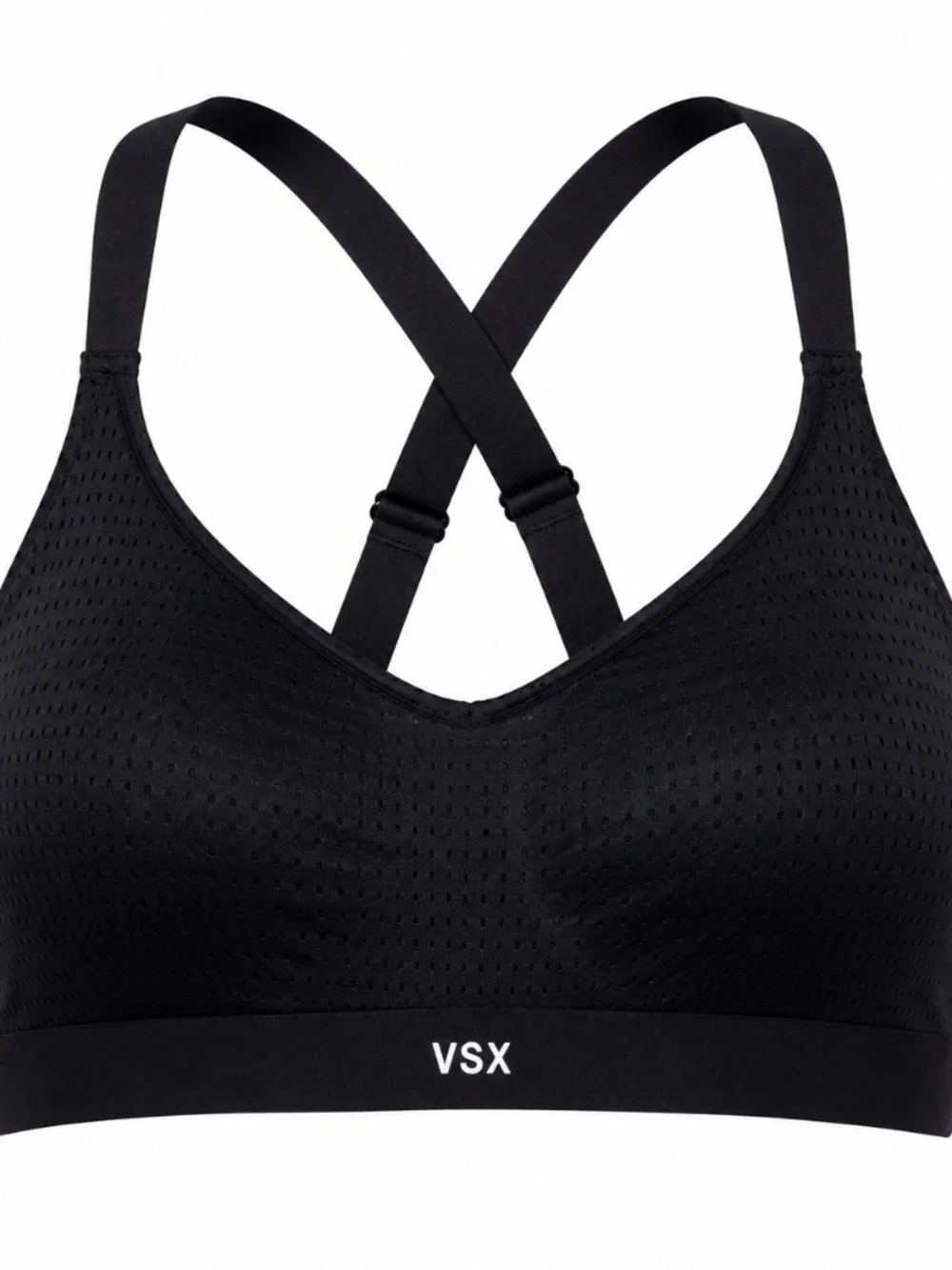 Victoria’s Secret VSX Sport Black Racerback Sports Bra 36B